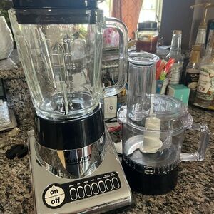 New blender with attachment